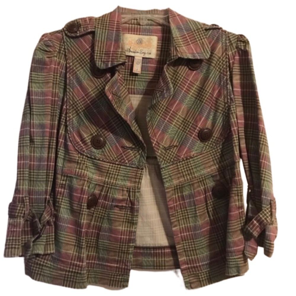 American Rag Plaid Jacket - Picture 2 of 6